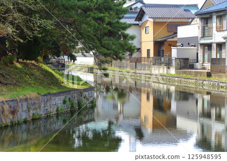 Moat of Tsuchiura Castle 125948595