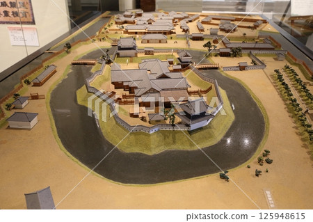 Tsuchiura Castle diorama Tsuchiura Castle diorama 125948615