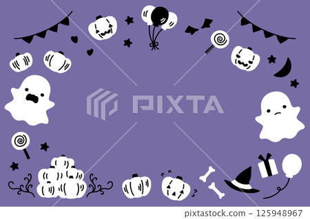 Cute halloween illustration Cute halloween illustration 125948967