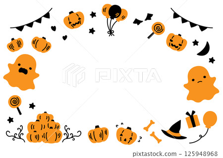 Cute halloween illustration Cute halloween illustration 125948968