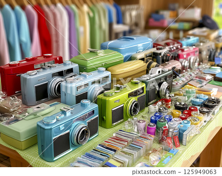 Retro film camera images 125949063