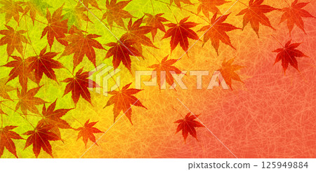  Autumn leaves maple autumn background 125949884