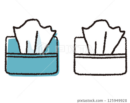 筆畫紙巾 筆畫紙巾 125949928