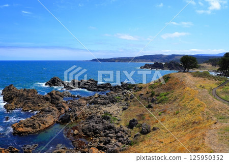 Sanriku Fukko National Park, Michinoku Sea Breeze Trail (Aomori Prefecture) Sanriku Fukko National Park, Michinoku Sea Breeze Trail (Aomori Prefecture) 125950352