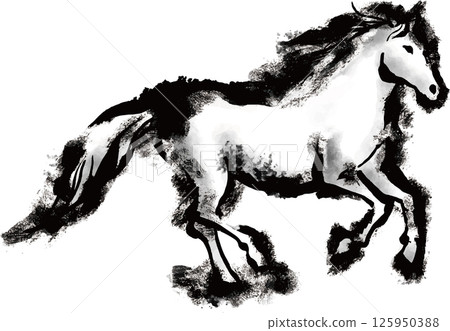 2026 年馬年 新年賀卡模板 生肖 新年 新年 125950388