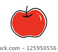 Crimson apple 125950556