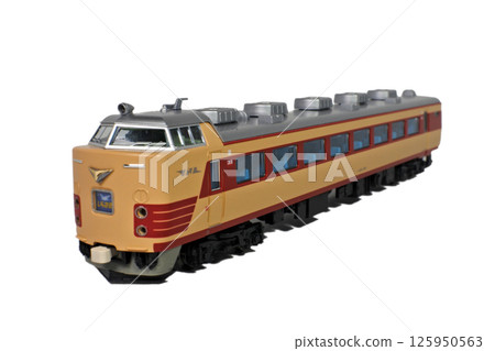 JNR特快列車的N軌距模型 JNR特快列車的N軌距模型 125950563