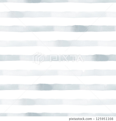 Blue stripes. Watercolor hand painted summer striped seamless pattern on white background. Cute pastel neutral sea nautical maritime marine style for kids baby nursery textile fabric, wrapping paper Blue stripes. Watercolor hand painted summer striped seamless pattern on white background. Cute pastel neutral sea nautical maritime marine style for kids baby nursery textile fabric, wrapping paper 125951108