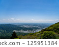 從筑波山頂眺望筑波市內 125951384