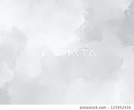 Gray watercolor smear background 125952416