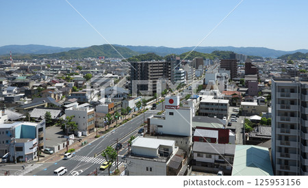 View of southeastern Wakayama City (towards Kimiidera Temple) 125953156