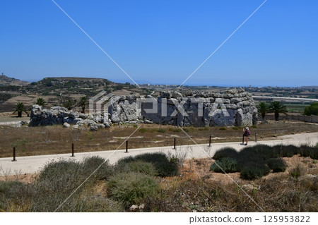 馬耳他共和國，戈佐島，Ggantija 神廟，巨石神廟 125953822