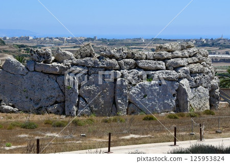 Republic of Malta, Gozo, Ggantija Temples, Megalithic Temples 125953824