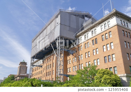 正在興建中的愛知縣政府辦公大樓(愛知縣名古屋市中區) 正在興建中的愛知縣政府辦公大樓(愛知縣名古屋市中區) 125955408