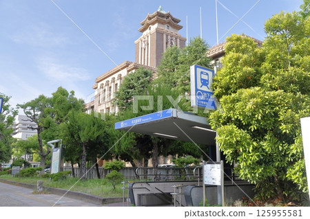 Nagoya City Hall and the nearest station (Naka-ku, Nagoya City, Aichi Prefecture) 125955581