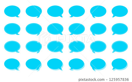 簡單的圓形氣泡集 簡單的圓形氣泡集 125957836