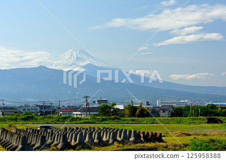 Mount Fuji from Roadside Station Izu Gateway Kannami 125958388