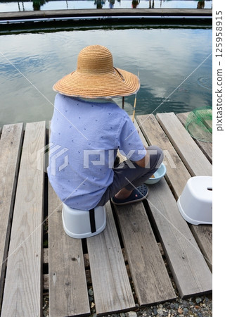 Veteran fishing pond owner ☆mar_lapin 125958915