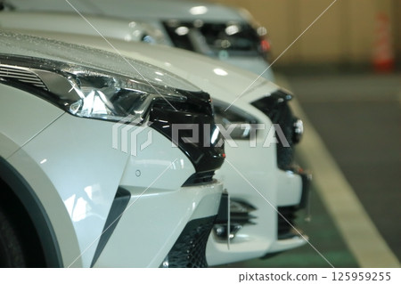 Parked passenger car image 125959255