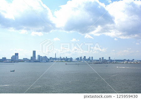 橫濱灣大橋的景色 125959430