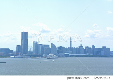 View from Yokohama Bay Bridge 125959623