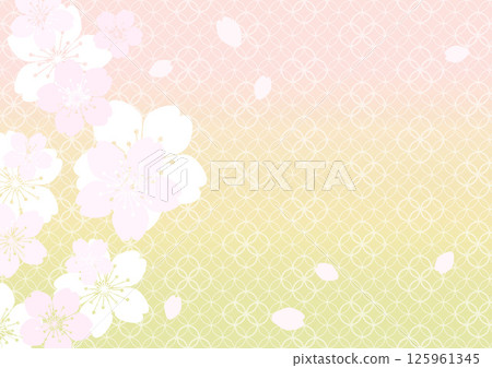 日本圖案背景 125961345