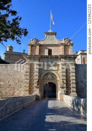 Republic of Malta, Malta Island, Mdina, Old City, Main Gate 125962223