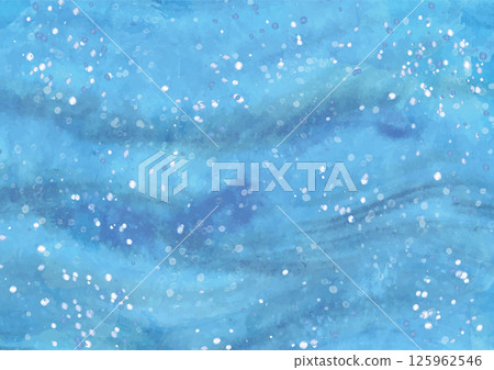 帶有水彩氣泡的海洋背景 帶有水彩氣泡的海洋背景 125962546