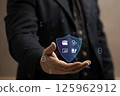 Cybersecurity Solutions for Digital Protection. online security technology designed to safeguard your digital assets. comprehensive protection for files, documents, and systems against cyber threats. 125962912