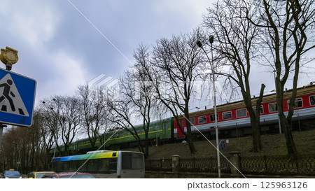 Lithuanian Railways trains Lithuanian Railways trains 125963126