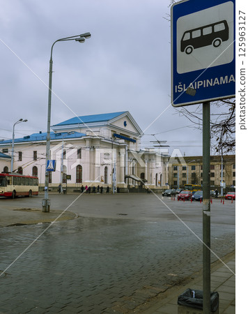 立陶宛維爾紐斯火車站 125963127
