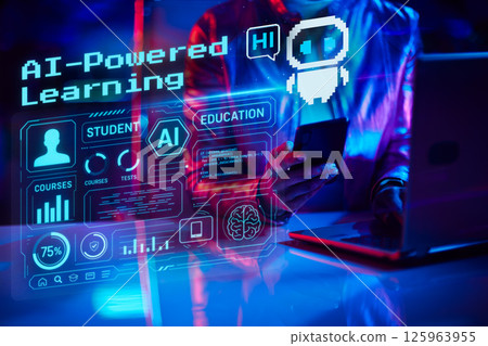 Closeup on woman using smartphone applications 125963955