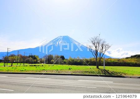 朝霧高原與富士山 / 靜岡縣富士宮市 125964079