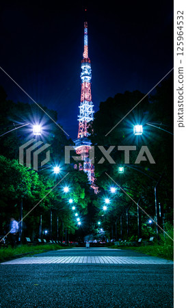 芝公園和東京塔 芝公園和東京塔 125964532