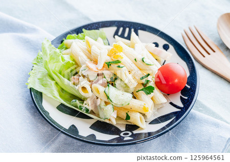 Penne salad Penne salad 125964561