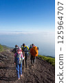 Climbing Mt. Fuji: Descending 125964707