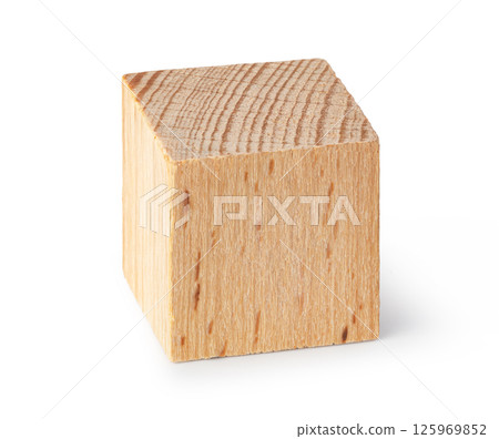 Wooden cubes Wooden cubes 125969852