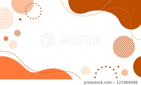 Abstract geometric frame material for flyers, web and video backgrounds 16:9 size Red Beige Abstract geometric frame material for flyers, web and video backgrounds 16:9 size Red Beige 125969986