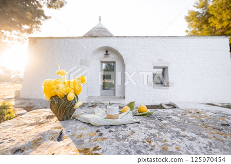 Slow Living in a Trullo Kitchen Slow Living in a Trullo Kitchen 125970454
