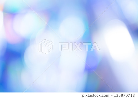 藍色閃亮背景素材（照片素材） 125970718