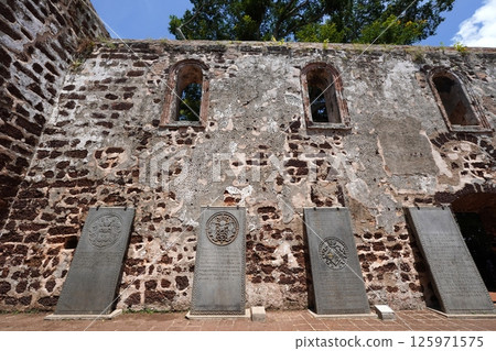 Malacca St. Paul's Church Gravestone 125971575