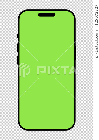 Smartphone frame. Mobile phone with green screen mockup. Gadget symbol. Device front view icon. Sign for website design, ui, mobile apps. Blank smart phone screen frame template on checkered backdrop. Smartphone frame. Mobile phone with green screen mockup. Gadget symbol. Device front view icon. Sign for website design, ui, mobile apps. Blank smart phone screen frame template on checkered backdrop. 125972527