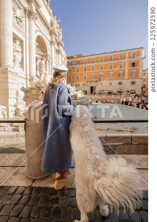 Together by Trevi Fountain 125972590