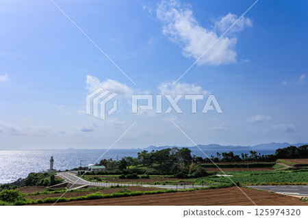 長崎鼻燈塔公園、長島八景 125974320