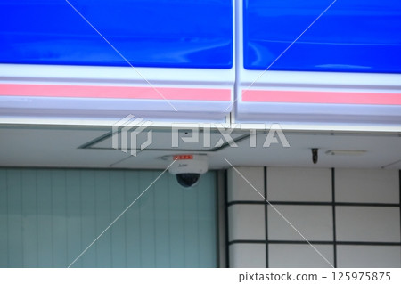 便利商店的屋簷圖片 125975875