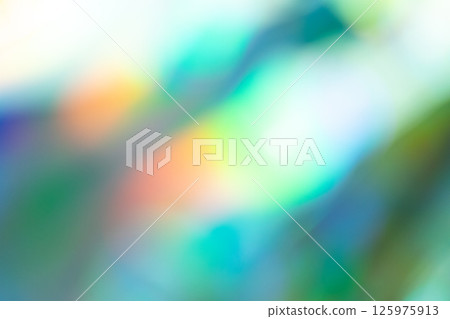 綠色閃耀背景素材（照片素材） 125975913