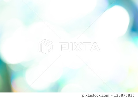 Green color sparkling background material (photo material) 125975935