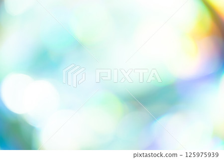 綠色閃耀背景素材（照片素材） 125975939