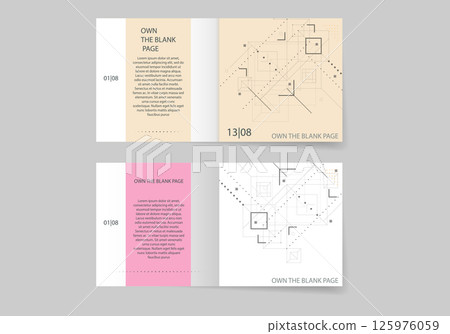 White background with lines, dots, squares and circles that meet fancy beautiful pattern White background with lines, dots, squares and circles that meet fancy beautiful pattern 125976059
