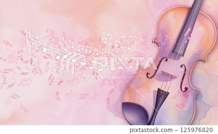 Living with a violin Living with a violin 125976820
